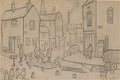 L S Lowry Street Scene 2 A4 Art Photo Print 1