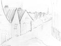 L S Lowry Street Scene, 1956 A4 Photo Print 1
