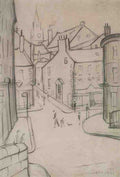 L S Lowry Street Scene, Berwick On Tweed(1) A4 Photo Print 1