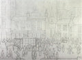 L S Lowry Street Scene 14 A4 Art Photo Print 1
