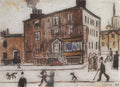 L S Lowry Street Scene(24) A4 Photo Print 1