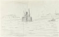 L S Lowry Tanker 1 A4 Art Photo Print 1