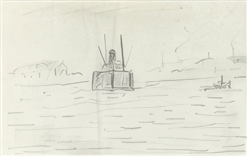 L S Lowry Tanker 1 A4 Art Photo Print 1