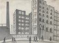 L S Lowry Tenements, Jersey Street, Manchester A4 Photo Print 1