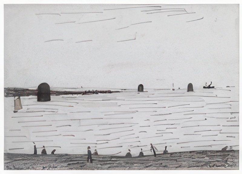 L S Lowry The Boyne Estuary, Drogheda A4 Photo Print 1