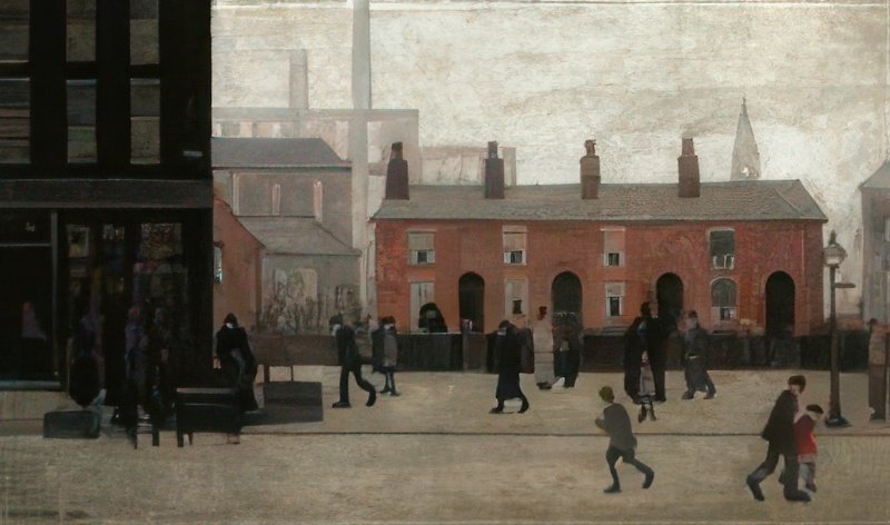 L S Lowry The Brokers Shop 1 A4 Art Photo Print 1