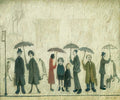 L S Lowry The Bus Stop(1) A4 Photo Print 1