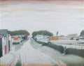 L S Lowry The Farm 1 A4 Art Photo Print 1