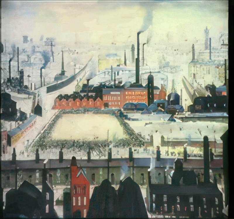 L S Lowry The Football Match(1) A4 Photo Print 1