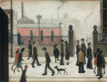 L S Lowry The Gateway 1 A4 Art Photo Print 1