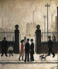 L S Lowry The Gateway(2) A4 Photo Print 1