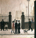 L S Lowry The Gateway 3 A4 Art Photo Print 1