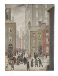 L S Lowry The Hawkers Cart(1) A4 Photo Print 1