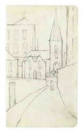 L S Lowry The Lane(1) A4 Photo Print 1