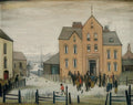 L S Lowry The Mansion, Pendlebury A4 Art Photo Print 1