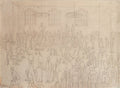 L S Lowry The Meeting (Election Time) A4 Photo Print 1