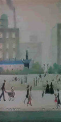 L S Lowry The Mill 2 A4 Art Photo Print