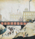 L S Lowry The Red Bridge(1) A4 Photo Print 1