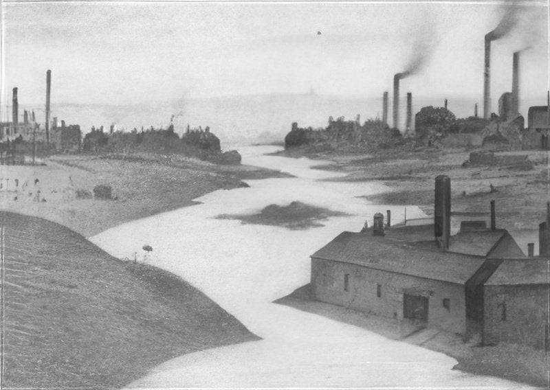 L S Lowry The River Irwell From The Crescent, Salford A4 Art Photo Print 1