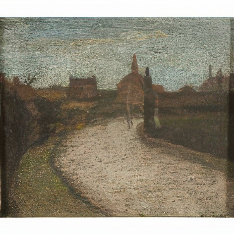 L S Lowry The Road To Town 1 A4 Art Photo Print 1
