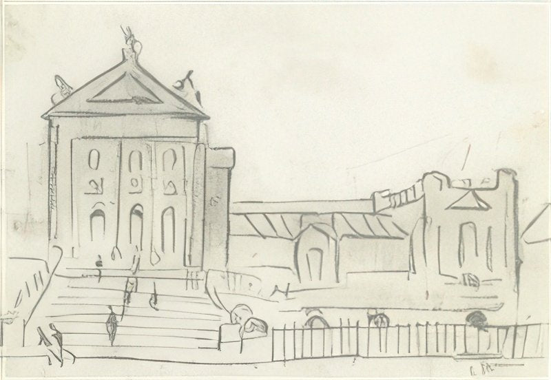 L S Lowry The Tate Gallery, London A4 Photo Print 1