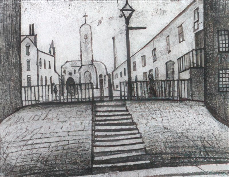 L S Lowry The Terrace 1 A4 Art Photo Print 1