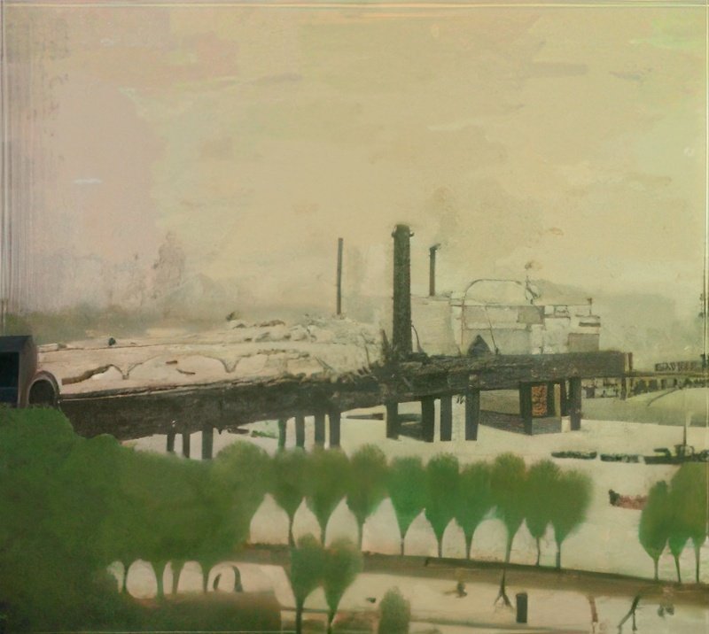 L S Lowry The Thames From Whitehall Court(4) A4 Photo Print 1