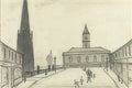 L S Lowry Town Hall, Middlesbrough A4 Art Photo Print 1