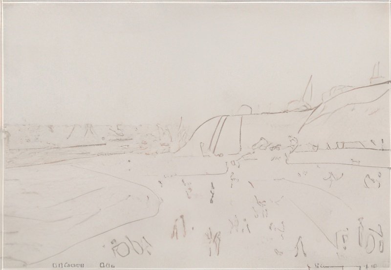 L S Lowry Untitled Beach Scene 1 A4 Art Photo Print 1