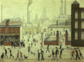 L S Lowry Up North 1 A4 Art Photo Print 1