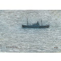 L S Lowry Waiting For The Tide, South Shields A4 Photo Print 1