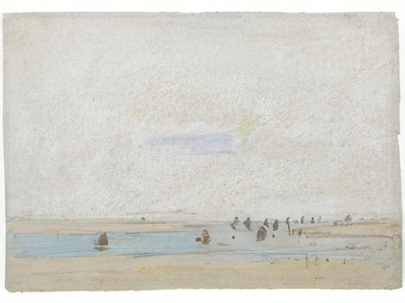 L S Lowry Yachts At Lytham 2 A4 Art Photo Print 1