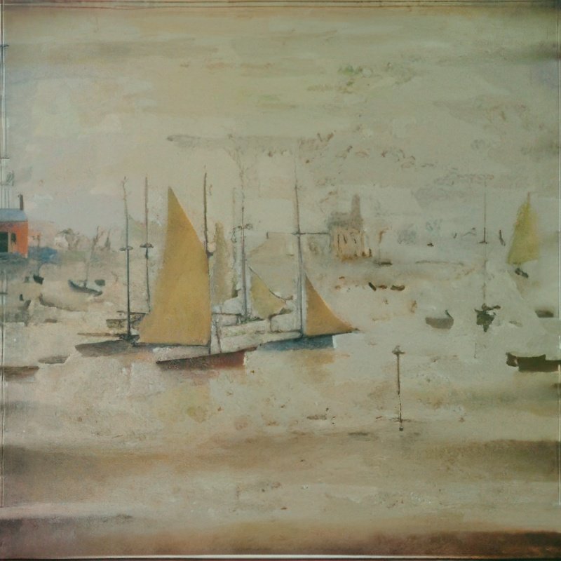 L S Lowry Yachts At Lytham(3) A4 Photo Print 1