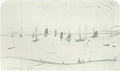 L S Lowry Yachts At Lytham(6) A4 Photo Print 1