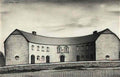 L S Lowry a curved house maugersbury1 Art A4 Photo Print
