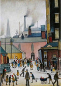 L S Lowry after the wedding 1939 2 A4 Photo Print