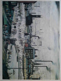 L S Lowry an industrial town A4 Photo Print