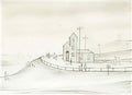 L S Lowry a carriage Art A4 Photo Print