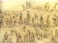 L S Lowry a doctor s waiting room 1920 Art A4 Photo Print