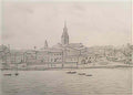 L S Lowry a footbridge5 Art A4 Photo Print