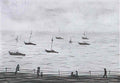 L S Lowry a house Art A4 Photo Print
