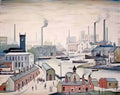 L S Lowry a procession 1929 Art A4 Photo Print