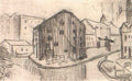L S Lowry a river scene on the clyde Art A4 Photo Print