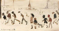 L S Lowry a tanker Art A4 Photo Print