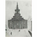 L S Lowry after the match Art A4 Photo Print