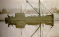 L S Lowry an old gentleman Art A4 Photo Print