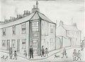 L S Lowry ancoats hospital outpatients hall 1952 Art A4 Photo Print