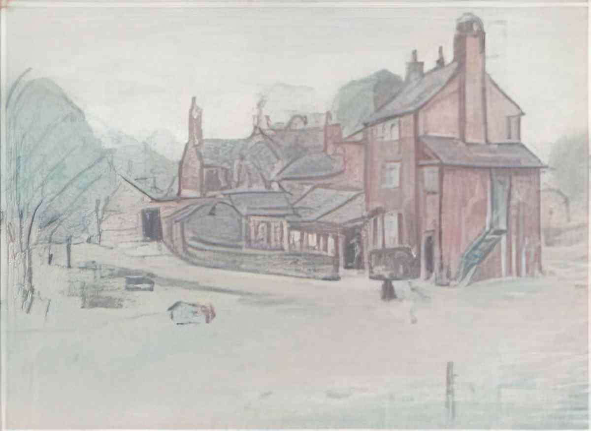 L S Lowry ann1 Art A4 Photo Print