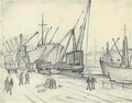 L S Lowry ashbury church Art A4 Photo Print