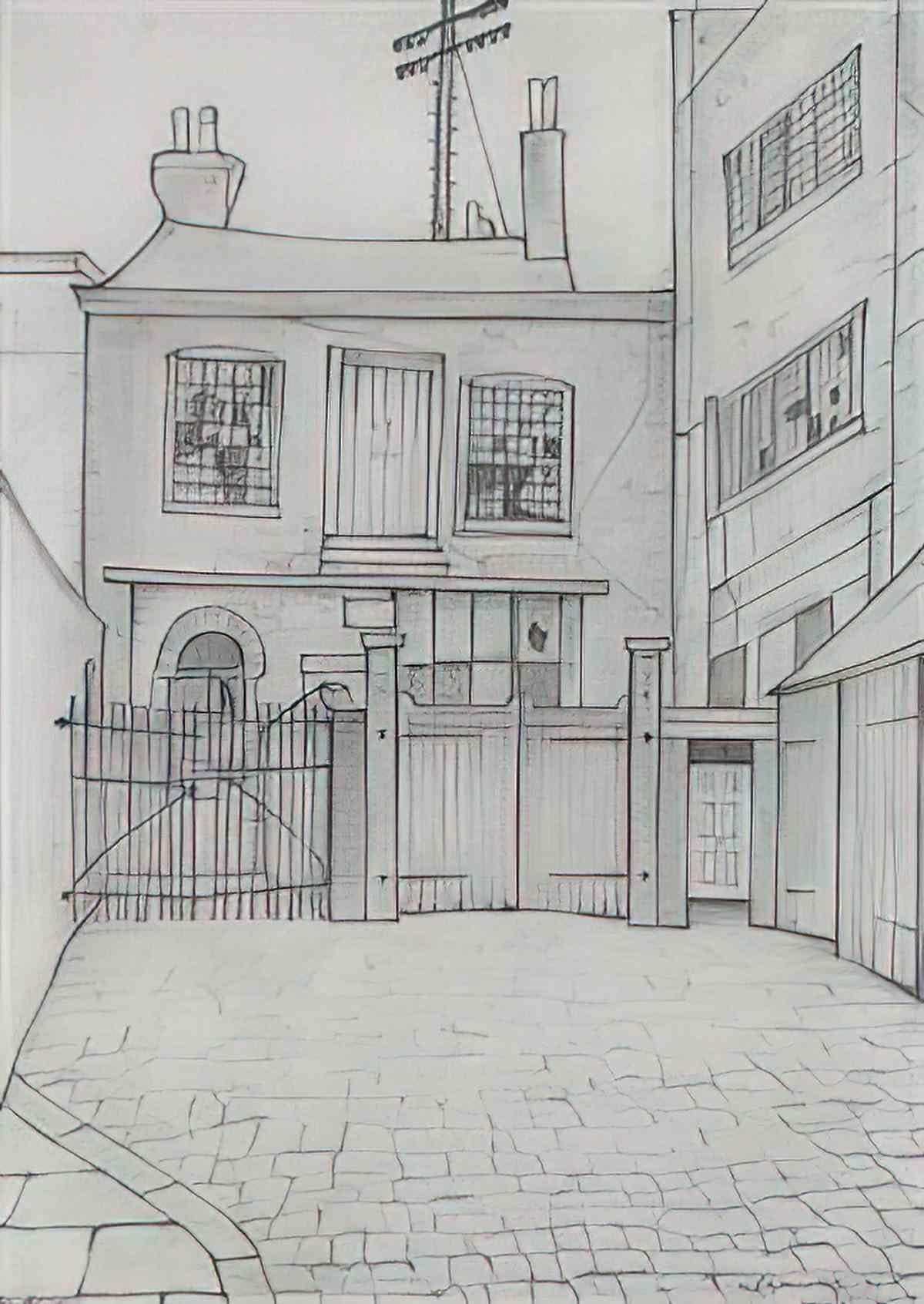 L S Lowry at the seaside3 Art A4 Photo Print